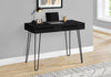 Monarch Specialties I 7771 Computer Desk, Home Office, Laptop, Left, Right Set-up, Storage Drawers, 40"l, Work, Metal, Laminate, Black, Contemporary, Modern - 83-7771 - Mounts For Less