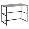 Monarch Specialties I 7778 Computer Desk, Home Office, Laptop, Left, Right Set-up, Storage Drawers, 40"l, Work, Metal, Laminate, Grey, Black, Contemporary, Modern - 83-7778 - Mounts For Less