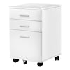 Monarch Specialties I 7780 File Cabinet, Rolling Mobile, Storage Drawers, Printer Stand, Office, Work, Laminate, White, Contemporary, Modern - 83-7780 - Mounts For Less