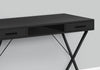 Monarch Specialties I 7791 Computer Desk, Home Office, Laptop, Left, Right Set-up, Storage Drawers, 42"l, Work, Metal, Laminate, Black, Contemporary, Modern - 83-7791 - Mounts For Less
