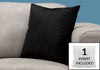 Monarch Specialties I 9286 Pillow - 18"X 18" / Black Mosaic Velvet / 1pc - 83-9286 - Mounts For Less
