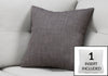 Monarch Specialties I 9312 Pillows, 18 X 18 Square, Insert Included, Decorative Throw, Accent, Sofa, Couch, Bedroom, Polyester, Hypoallergenic, Grey, Modern - 83-9312 - Mounts For Less