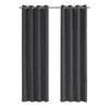 Monarch Specialties I 9803 Curtain Panel, 2pcs Set, 54"w X 84"l, Room Darkening, Grommet, Living Room, Bedroom, Kitchen, Micro Suede, Polyester, Grey, Contemporary, Modern - 83-9803 - Mounts For Less