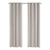 Monarch Specialties I 9817 Curtain Panel, 2pcs Set, 54"w X 84"l, Room Darkening, Grommet, Living Room, Bedroom, Kitchen, Micro Suede, Polyester, Beige, Contemporary, Modern - 83-9817 - Mounts For Less
