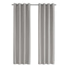 Monarch Specialties I 9836 Curtain Panel, 2pcs Set, 54"w X 95"l, 100% Blackout, Grommet, Living Room, Bedroom, Kitchen, Thermal Insulation, Polyester, Grey, Contemporary, Modern - 83-9836 - Mounts For Less