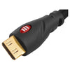 Monster 4Ft. High Speed HDMI Cable with Ethernet, Gold Plated Connector, Black - 98-CHM-H04KKBULK - Mounts For Less