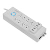 Panamax Power 360 P360-8 8-Outlet Power Strip 4 USB Charging Ports White - 67-POP360-8 - Mounts For Less
