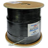 Perfect Vision Coaxial Cable RG6 Outdoor 3GHz 60% Braided Direct Burial Gel Black - 98-CZRG6-OUT - Mounts For Less