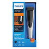 Philips - Cordless Beard Trimmer, Rechargeable Battery, White - 65-310675 - Mounts For Less