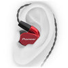 Pioneer SE-CH5T-R In-Ear Earphones, High Resolution Certified, Red - 78-132559 - Mounts For Less