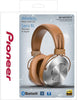 Pioneer SEMS7BTT HI-RES Over Ear Bluetooth Headphones with Microphone Tan - 78-131214 - Mounts For Less