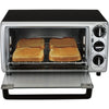 Proctor Silex - 4 Slice Toaster Oven with Baking Plate, Black - 65-310332 - Mounts For Less