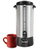 Proctor Silex 45100CR Percolator / Coffee Urn, Capacity of 100 Cups, Stainless Steel - 65-54100CR - Mounts For Less