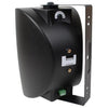 Prologue AS-105B 5.25" 80W Outdoor-Indoor Speakers Pair 8 Ohms Or 70V With Wall Mounting Brackets Black - - Mounts For Less