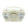 Proscan - BoomBox / CD Player with AM/FM Radio and AUX Input, Retro Style, Cream - - Mounts For Less