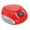 Proscan - BoomBox / Portable CD Player With AM/FM Radio and AUX Input, Red - 67-CEPRCD261-RED - Mounts For Less