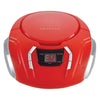 Proscan - BoomBox / Portable CD Player With AM/FM Radio and AUX Input, Red - 67-CEPRCD261-RED - Mounts For Less