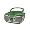 Proscan - BoomBox / Portable CD Player with AM/FM Radio, Retro Style, AUX Input, Green - 67-CEPRCD211-GREEN - Mounts For Less