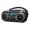 Proscan - BoomBox / Portable CD Player with Bluetooth, AM/FM Radio and AUX Input, Black - 67-CEPRCD682BT - Mounts For Less