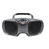 Proscan - BoomBox/CD Player with Bluetooth, AM/FM Radio and AUX Input, Black - 67-CEPRCD1037BT-TTN - Mounts For Less