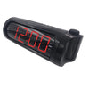 Proscan - Dual Alarm Clock Radio, Projects Time to Wall or Ceiling, 1.8" Screen, Black - 67-CEPCR1245-USB - Mounts For Less