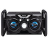 Proscan - Portable Bluetooth Speaker With LED Lighting and FM Radio, Black - 67-CEPSP333 - Mounts For Less