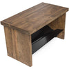 RAKABOT - Entrance Bench with Shoe and Boot Storage with Water Collection System, Wood - 111-PBE134-SS-WOOD-G - Mounts For Less