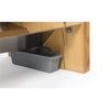 RAKABOT - Entrance Bench with Shoe and Boot Storage with Water Collection System, Wood - 111-PBE143-SS-WOOD-G - Mounts For Less