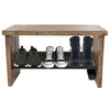 RAKABOT - Entrance Bench with Shoe and Boot Storage with Water Collection System, Wood - 111-PBE134-SS-WOOD-G - Mounts For Less