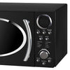 RCA - 0.9 Cubic Foot Microwave, 900 Watts, Retro Style, Black - 67-APRMW987-BLACK - Mounts For Less