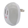 RCA RNL446 LED Automatic Night Light with 2 USB Port White - 80-RNL446 - Mounts For Less