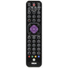 RCA - Ultra-Thin Backlit Remote Control for 6 Devices, Black - 67-RMCRCRTBL06BE - Mounts For Less