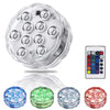 RGB Waterproof Submersible 10-LED Lights 16 Colors Changing with Remote Control 3 Pack - 99-0162 - Mounts For Less