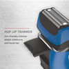 Remington - Rechargeable Electric Foil Shaver, For Men, Black and Blue - 65-311015 - Mounts For Less