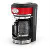 Russell Hobbs - Retro Coffee Maker with Removable Filter, 8 Cup Capacity, 1000 Watts, Red - 65-311182 - Mounts For Less