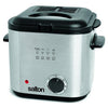 Salton DF1539 Easy Clean Compact Deep Fryer Stainless Steel 1.2 Liters - - Mounts For Less