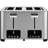 Salton ET2084 Extra Large 4 Slice Toaster, 6 Browning Levels, 1500 Watts, Stainless Steel - 82-ET2084 - Mounts For Less