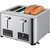 Salton ET2084 Extra Large 4 Slice Toaster, 6 Browning Levels, 1500 Watts, Stainless Steel - 82-ET2084 - Mounts For Less