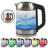 Salton GK1758 Cordless Electric Jug Kettle 1.7L with LED Color Changing Temperature and Tea Steeper - 82-0114 - Mounts For Less