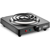 Salton HP1940 - Single Coil Electric Stove with Temperature Control, Black - - Mounts For Less