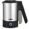 Salton JK2035 - Compact Travel Kettle with Retractable Cord, 600ml, Stainless Steel - 82-JK2035 - Mounts For Less