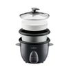 Salton RC2088 Automatic Rice Cooker XL 10 Cups Black - 82-RC2088 - Mounts For Less