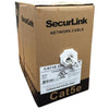SecureLink Solid Cat5e Network Cable - FT4/CMR - White 1000' - 98-CZ-CAT5E-10W - Mounts For Less