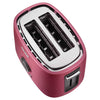 Sencor - 2 Slice Toaster with 9 Intensity Levels and Timer, 800W, Metallic Red - 49-STS 6054RD-NAA1 - Mounts For Less