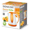Sencor - Electric Kettle with Removable Filter, 1.8 Liter Capacity, 1200W, Orange - 49-SWK 1813OR - Mounts For Less