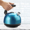 Sencor - Electric Kettle with Temperature Control and LED Display, 1.5L Capacity, 1500W, Metallic Blue - 49-SWK 1571BL-NAB1 - Mounts For Less