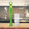 Sencor - Quiet Hand Blender With Variable Speeds and Turbo, Includes 17oz Beaker, Green - 49-SHB 3322GR-NAA1 - Mounts For Less