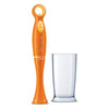Sencor - Quiet Hand Blender With Variable Speeds and Turbo, Includes 17oz Beaker, Orange - 49-SHB 3323OR-NAA1 - Mounts For Less