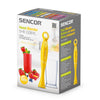 Sencor - Quiet Hand Blender With Variable Speeds and Turbo, Includes 17oz Beaker, Yellow - 49-SHB 3326YL-NAA1 - Mounts For Less