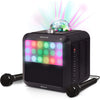 Singsation - Star Burst All-in-One Karaoke System, Bluetooth, 2 Microphones Included, Black - 67-CESPKA25 - Mounts For Less